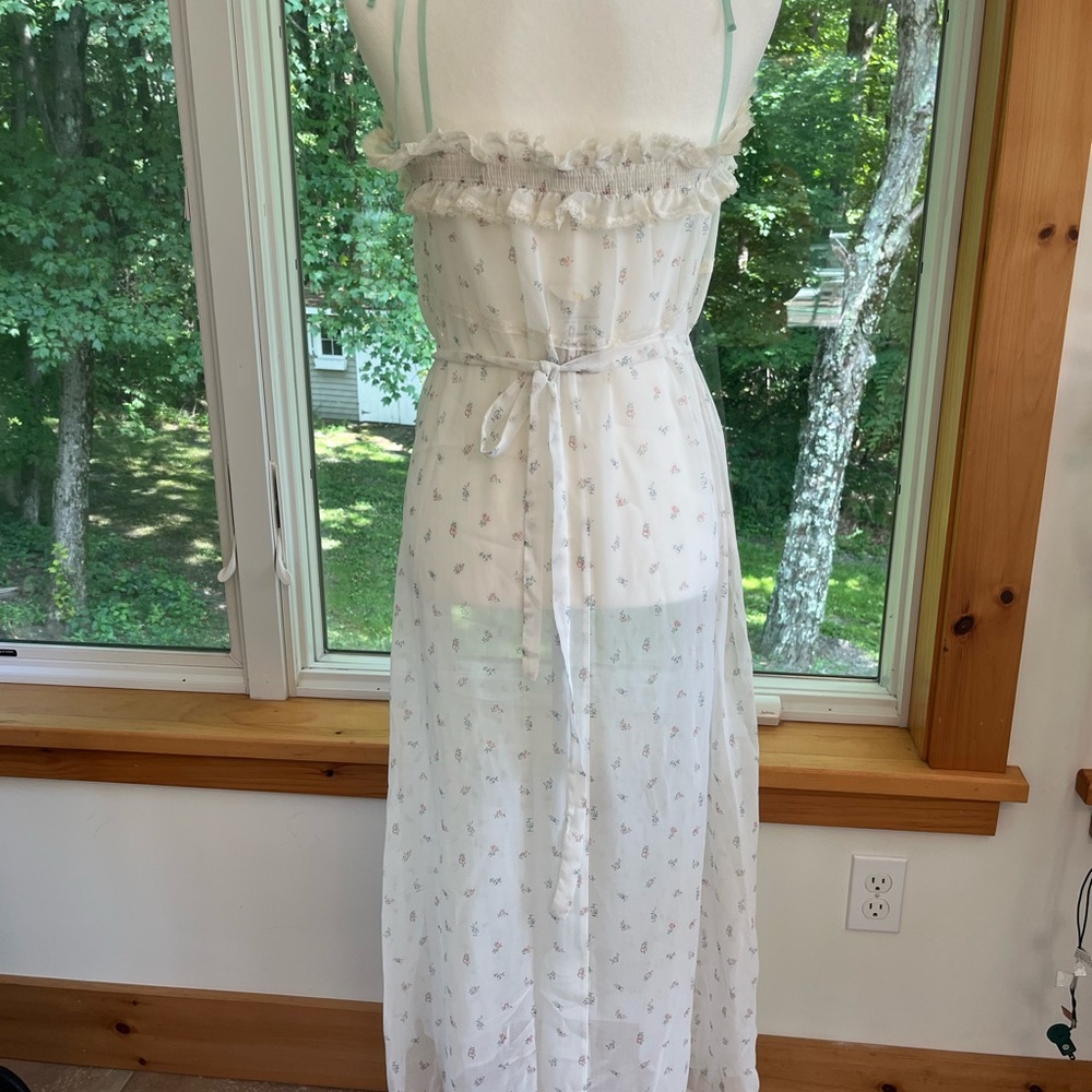 Oysho Zara romantic floral night gown night dress